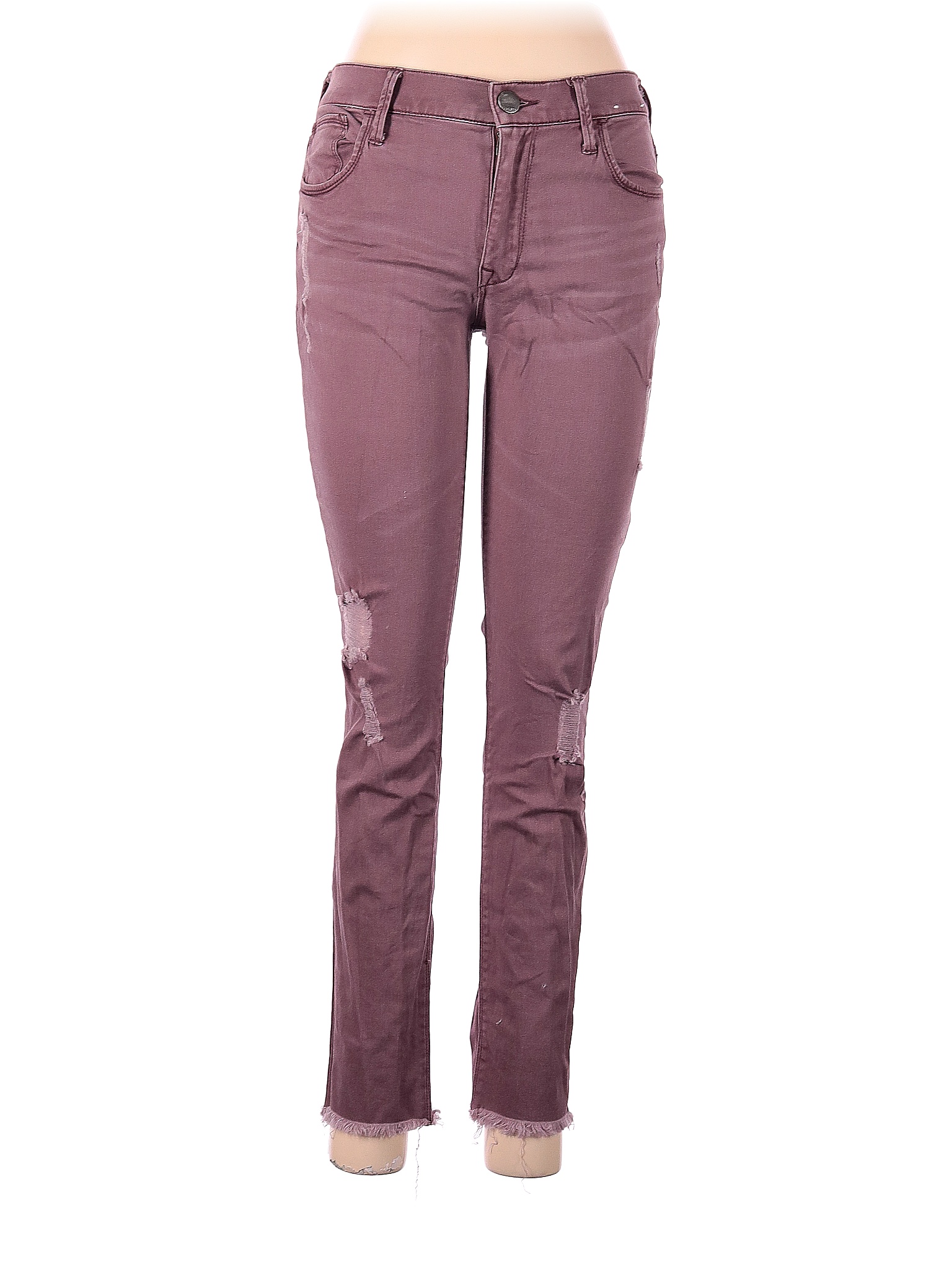 Express Purple Jeans Size 6 - 87% off 