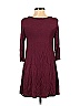 Charlotte Russe Burgundy Casual Dress Size S - photo 2