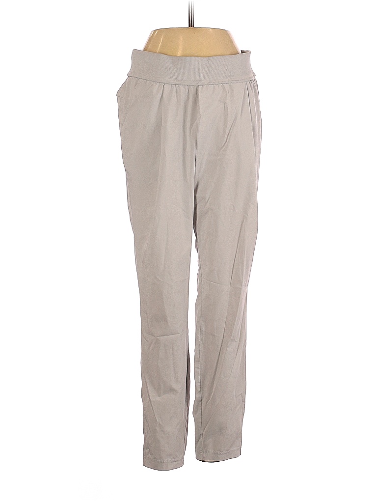 Athleta Solid Gray Track Pants Size 4 78 off thredUP