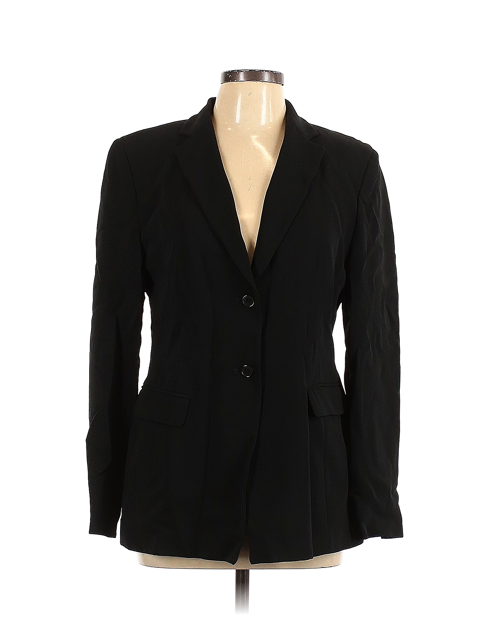 Jones New York Solid Black Blazer Size 10 - 93% off | ThredUp