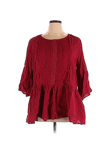 Weekend Suzanne Betro 3/4 Sleeve Blouse - front