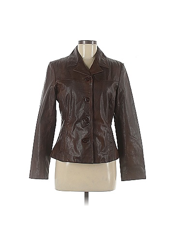 Wilsons Leather Maxima Leather Jacket - front