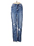 Madewell 100% Cotton Hearts Stars Blue Jeans Size 24 waist - photo 1