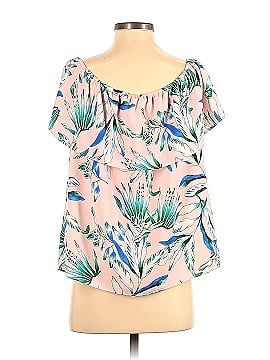 C and E Short Sleeve Blouse (view 2)