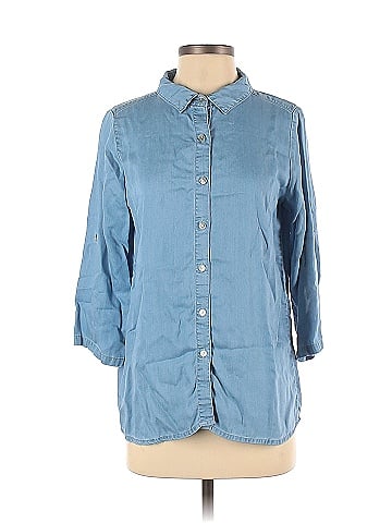 Toofan 3/4 Sleeve Button-Down Shirt (view 1)