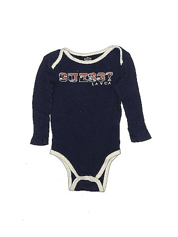 Guess Long Sleeve Onesie (view 1)
