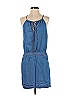 W by Worth 100% Tencel Solid Blue Casual Dress Size 0X (Plus) - photo 1