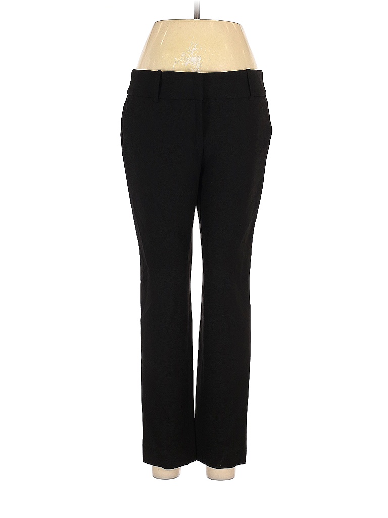 Ann Taylor Solid Black Khakis Size 6 (Petite) - 87% off | thredUP
