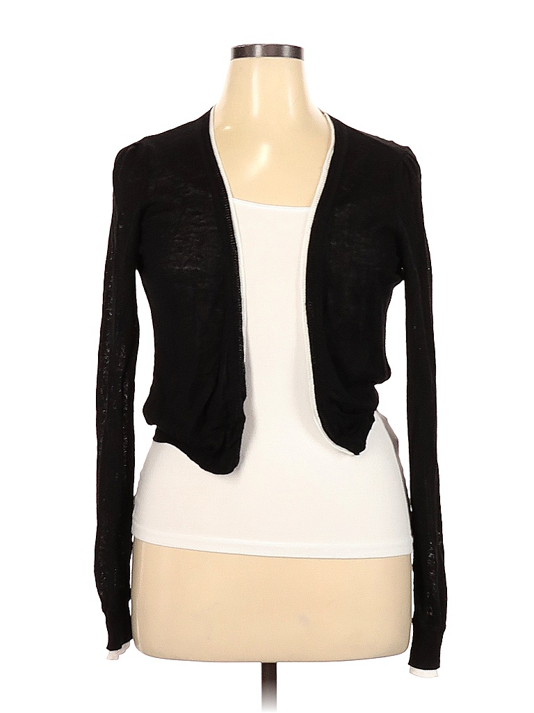 White House Black Market Solid Black Cardigan Size XL 74 off thredUP