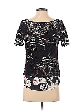 White House Black Market Short Sleeve Blouse (view 2)