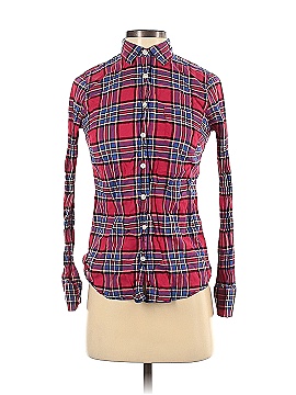 J.Crew Factory Store Long Sleeve Button-Down Shirt (view 1)