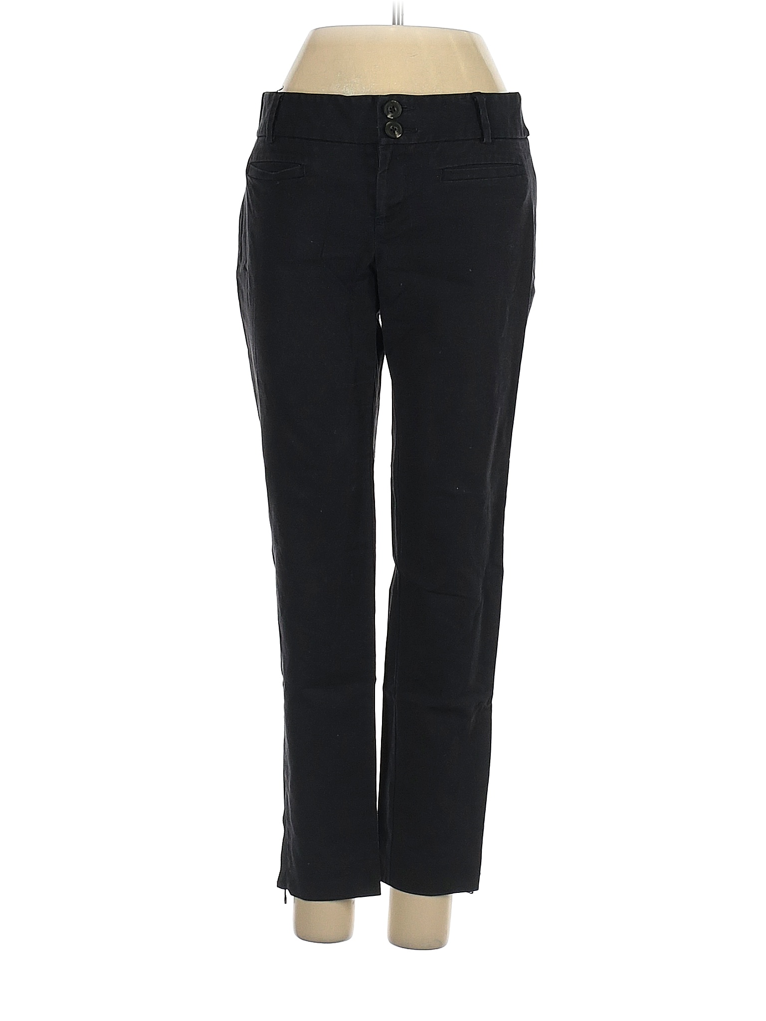 Cartonnier Solid Black Dress Pants Size 0 92 off thredUP