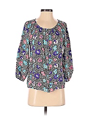 Yumi Kim 3/4 Sleeve Silk Top