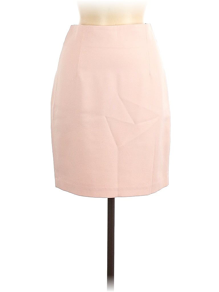 81st & Park Solid Pink Casual Skirt Size 7 - photo 1