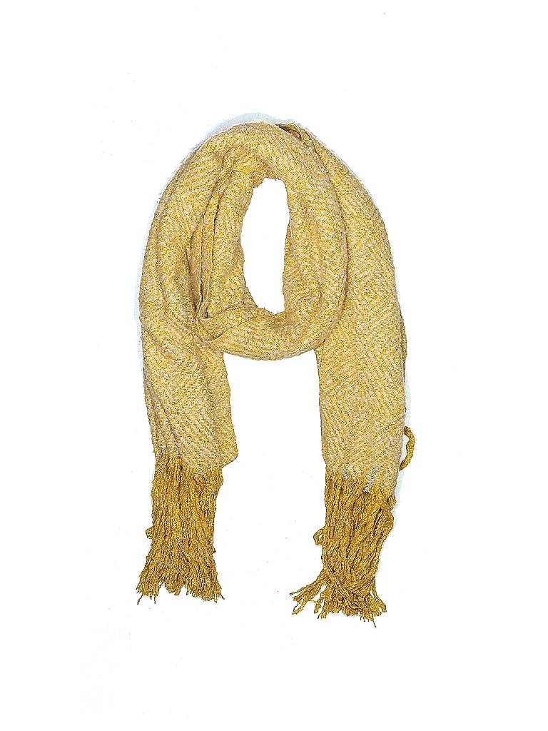 Panache 100% Polyester Yellow Scarf One size - photo 1