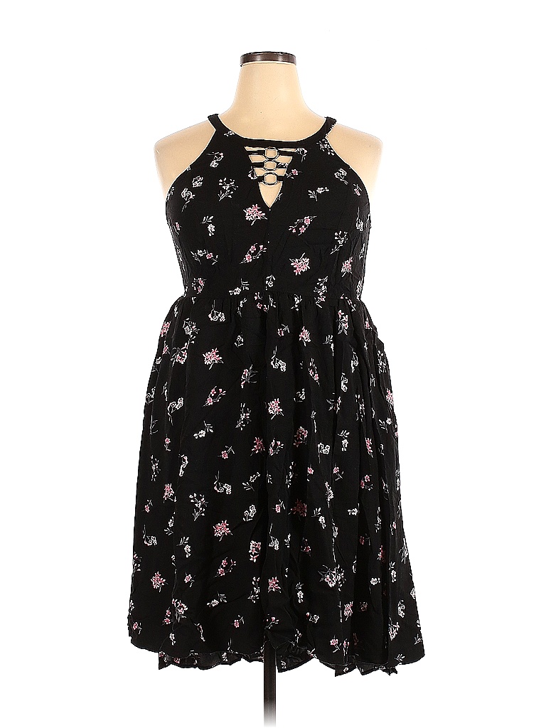 Torrid 100% Rayon Black Casual Dress Size 2X Plus (2) (Plus) - 64% off ...