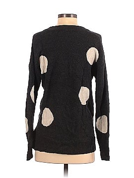Madewell Dotted Bartlett V-Neck Pullover Sweater in Coziest Yarn (view 2)