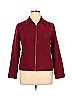 Studio Works 100% Polyester Burgundy Jacket Size 14 - photo 1