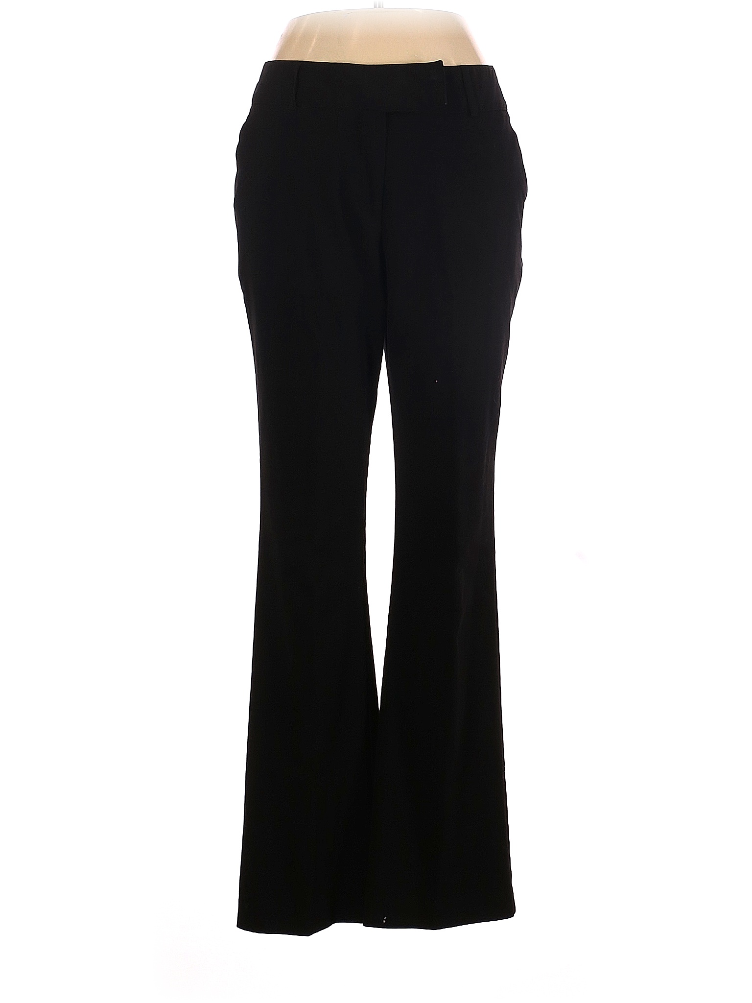 Briggs New York Solid Black Dress Pants Size 8 - 79% off | thredUP