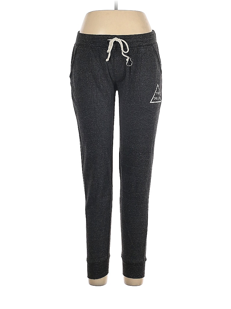 Alternative Apparel Black Gray Sweatpants Size L 55 off thredUP