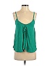 Live and Let Live Green Sleeveless Top Size S - photo 1