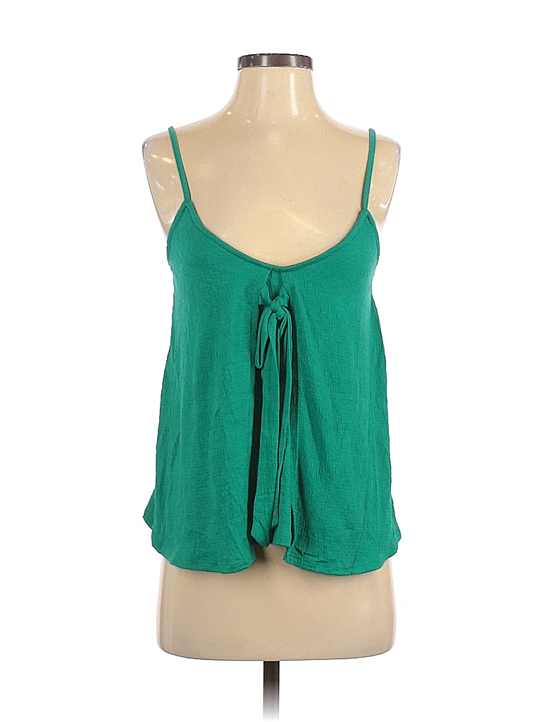 Live and Let Live Green Sleeveless Top Size S - photo 1