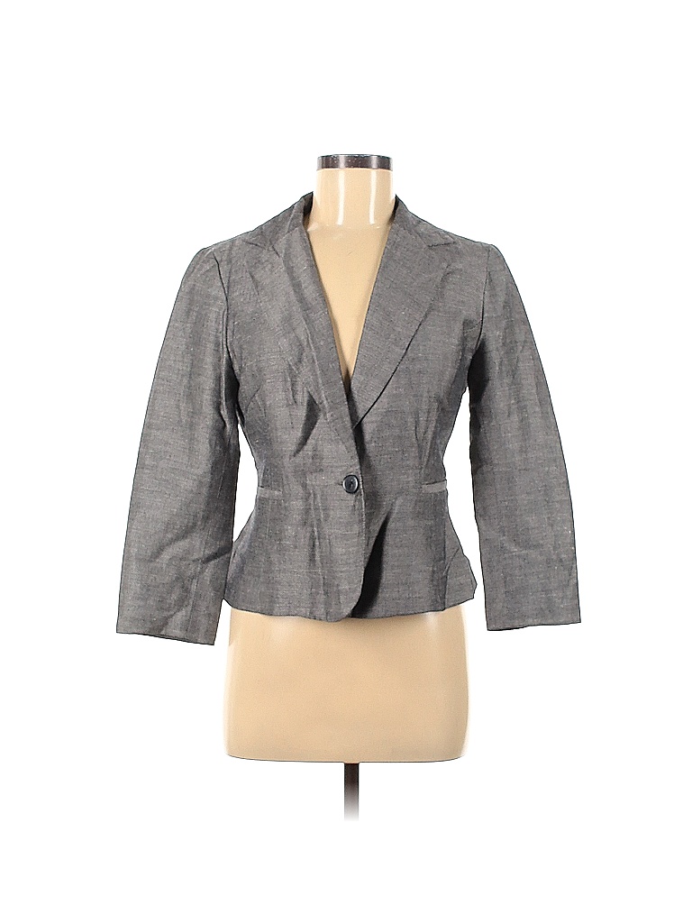 Cynthia Rowley TJX Gray Black Blazer Size M - 81% off | thredUP