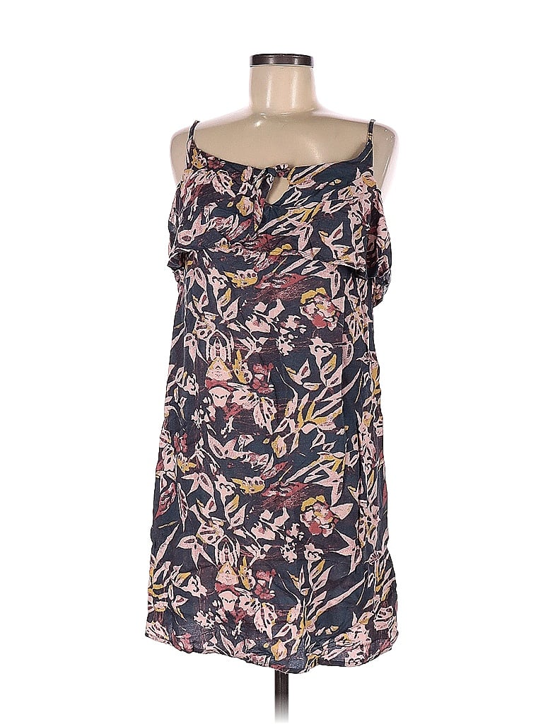 Pre-owned Roxy Casual Dress In Gray