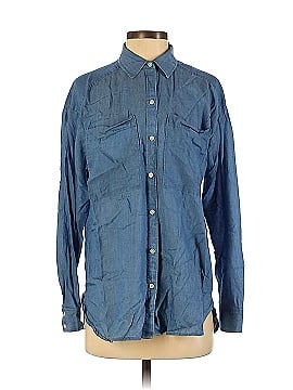 Ann Taylor LOFT Long Sleeve Button-Down Shirt (view 1)