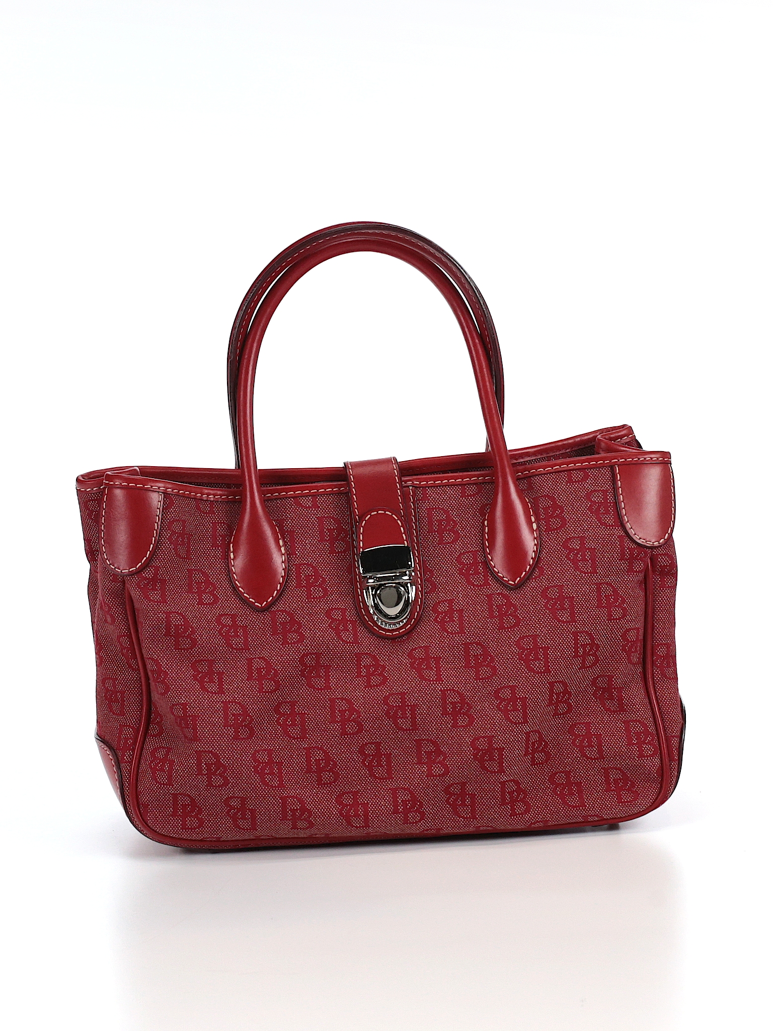 dooney red satchel