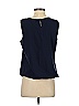 Ann Taylor LOFT Outlet Blue Short Sleeve Blouse Size S - photo 2