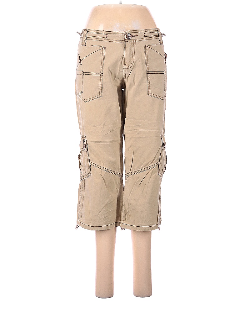 Unionbay 100% Cotton Tan Cargo Pants Size 9 - photo 1