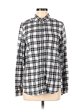 American Eagle Outfitters Long Sleeve Button-Down Shirt (view 1)