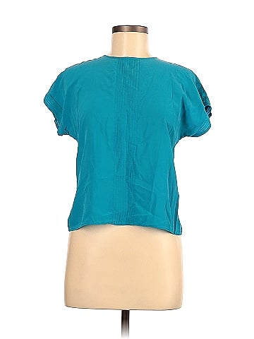 Jordan Short Sleeve Silk Top (view 1)