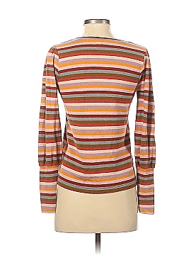 Madewell Striped Puff-Sleeve Scoopneck Top (view 2)