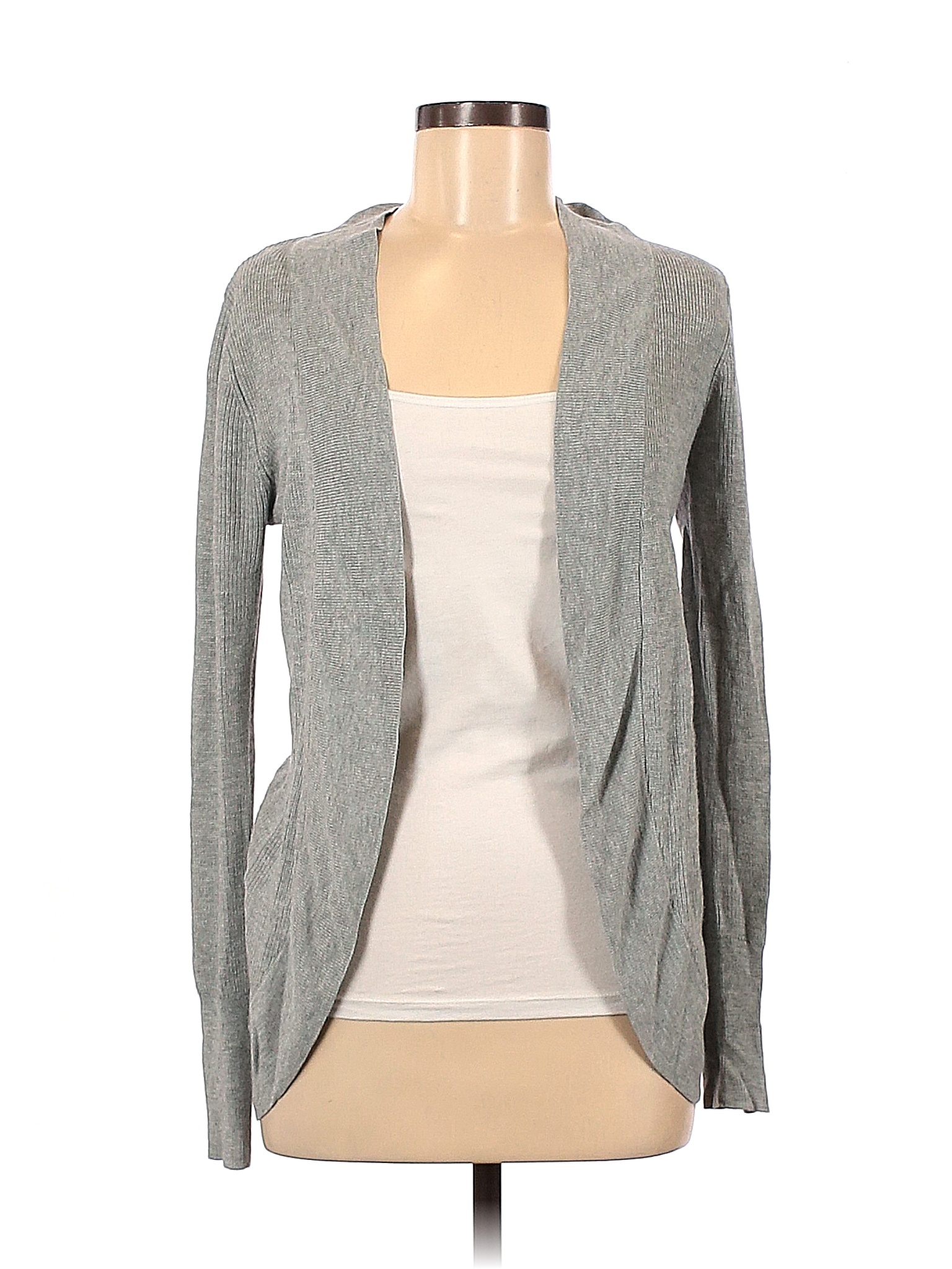 A New Day Solid Gray Cardigan Size S - 86% Off 