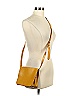 Joe Fresh 100% Leather Yellow Leather Crossbody Bag One Size - photo 3