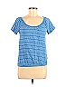 Joe Fresh 100% Cotton Blue Short Sleeve Top Size M - photo 1