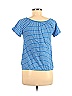 Joe Fresh 100% Cotton Blue Short Sleeve Top Size M - photo 2