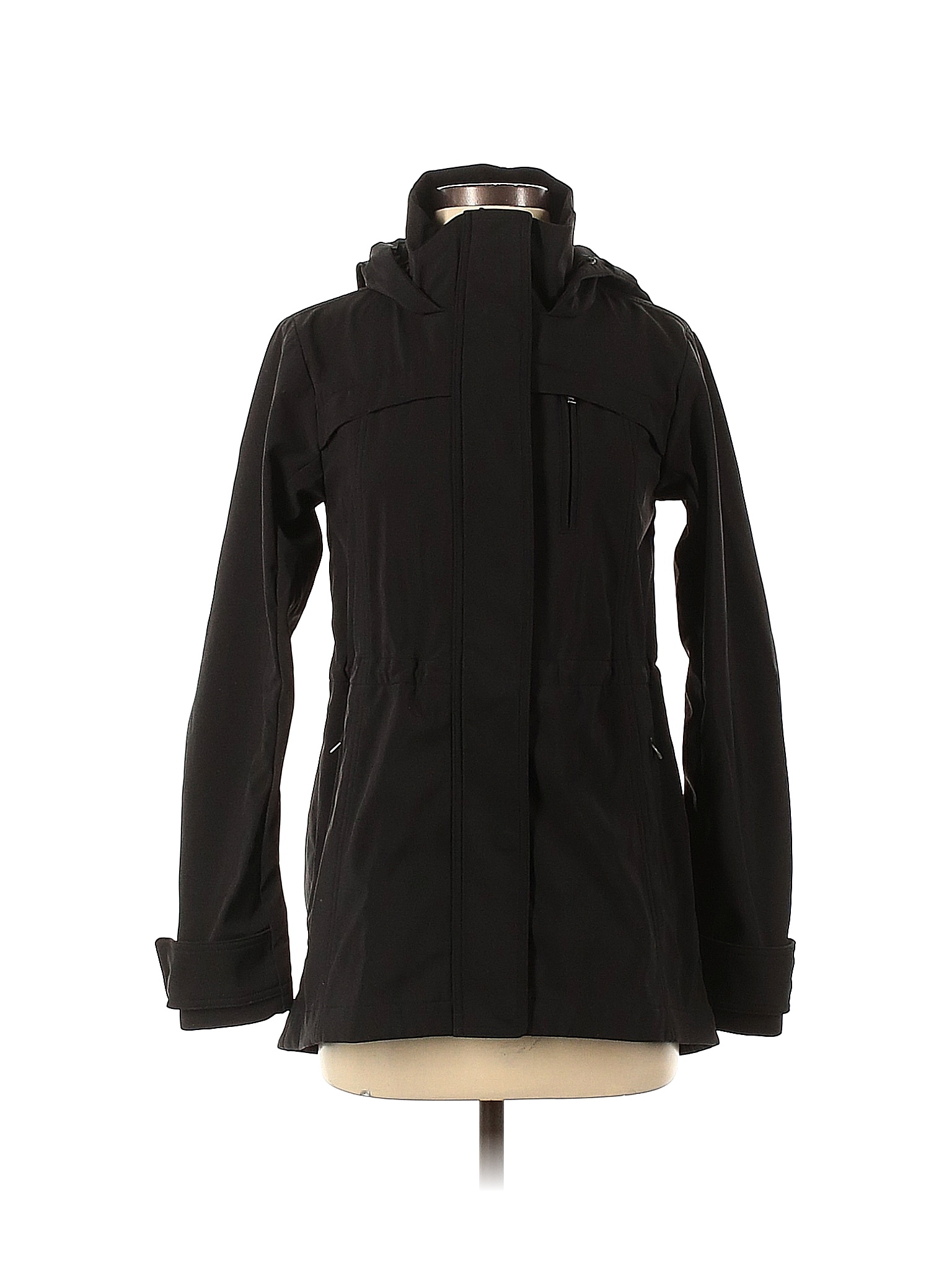 Athleta Solid Black Jacket Size XS 58 off thredUP