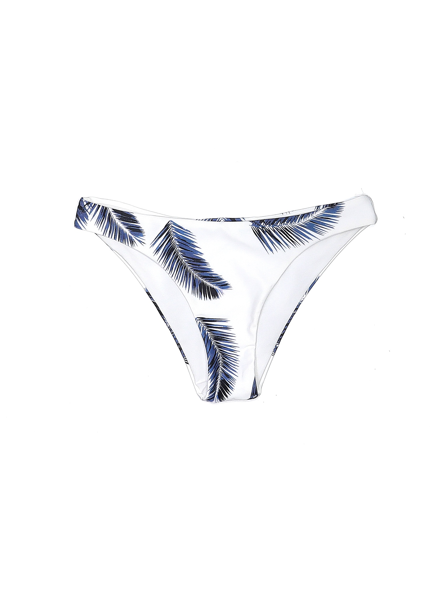 Shein Tropical White Swimsuit Bottoms Size M 53 off thredUP