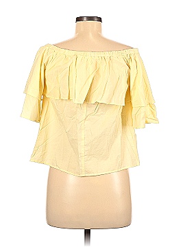 Charlotte Russe Short Sleeve Blouse (view 2)