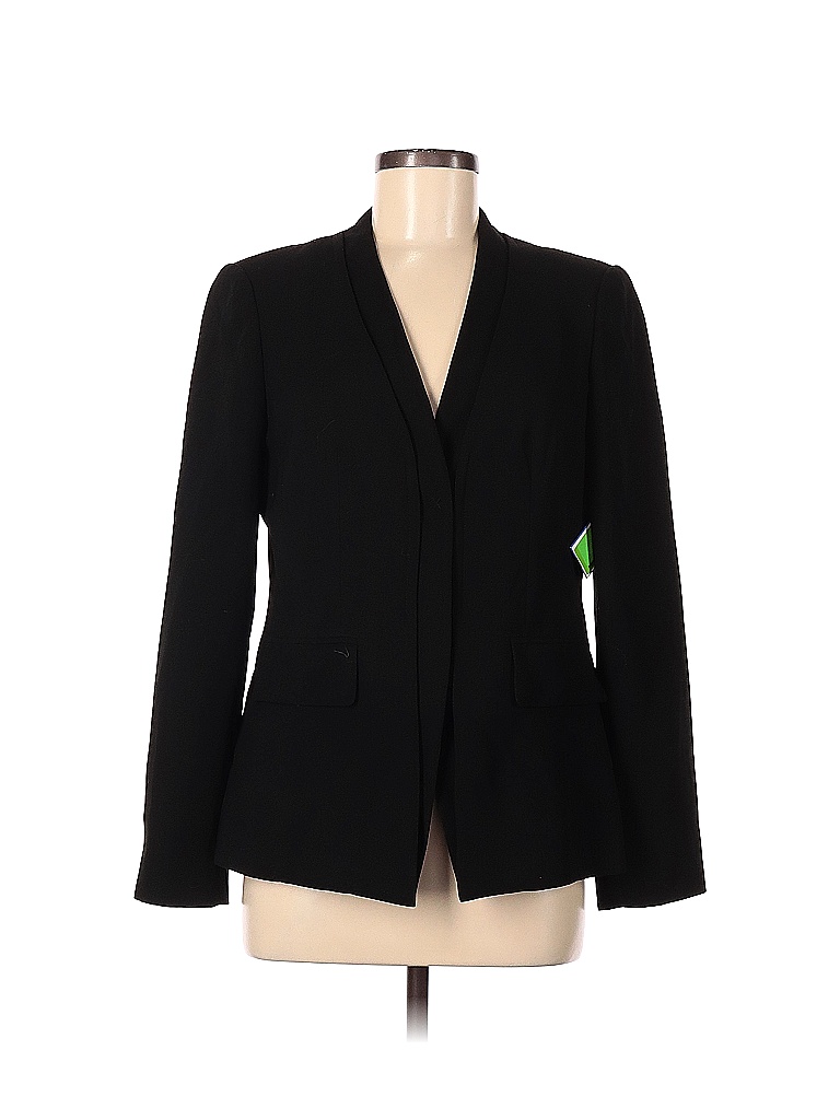 Jones Wear 100 Polyester Solid Black Blazer Size 8 88 off thredUP