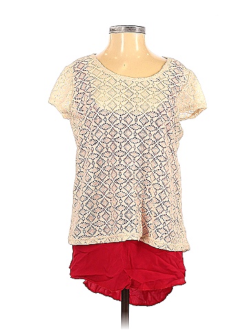 Adiktd Jeans Short Sleeve Top (view 1)