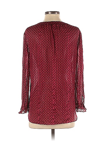 Marc By Marc Jacobs 3/4 Sleeve Silk Top - back