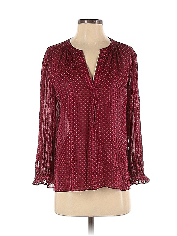 Marc By Marc Jacobs 3/4 Sleeve Silk Top - front