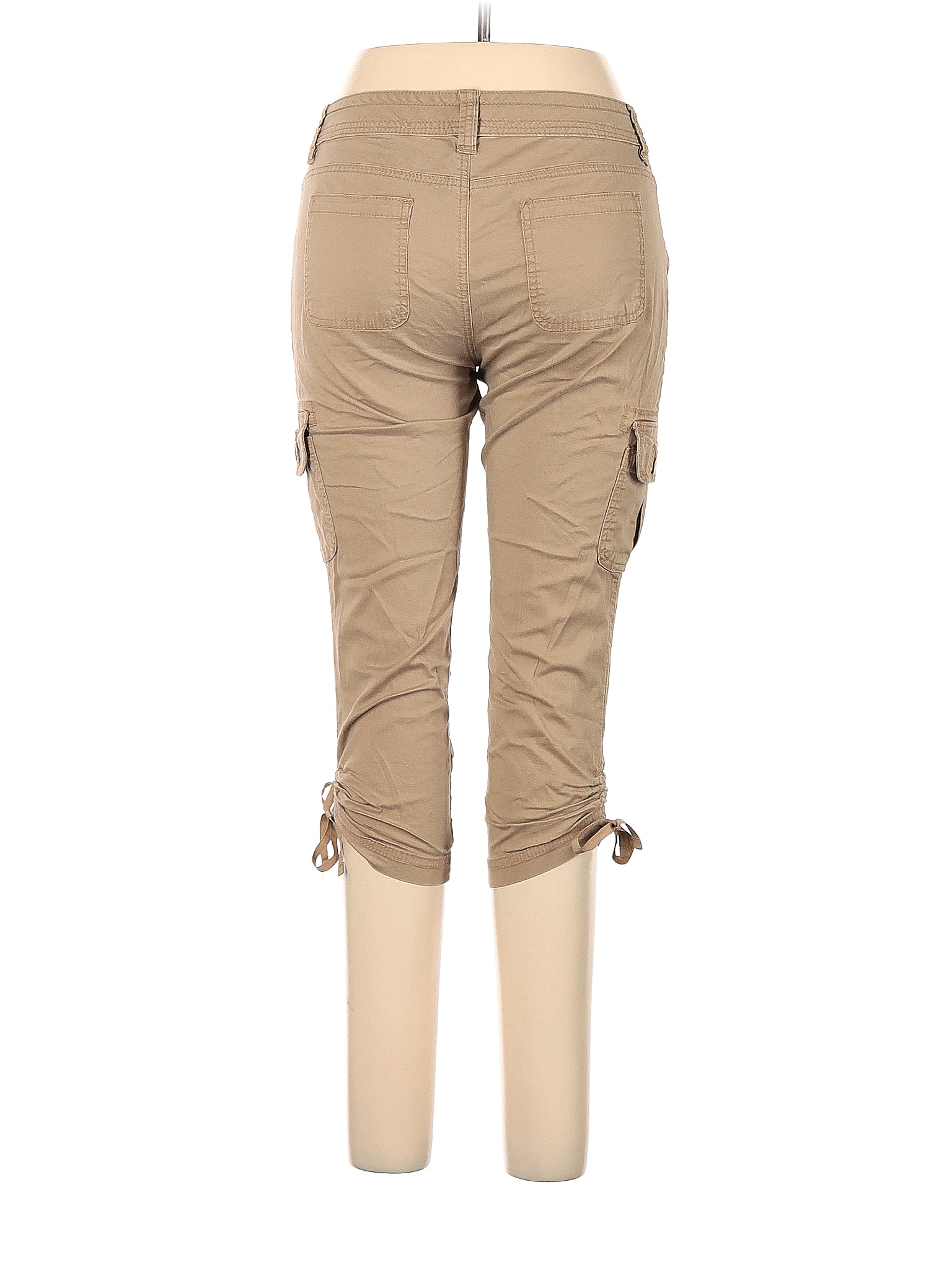 Faded Glory Gray Cargo Pants Size 10 