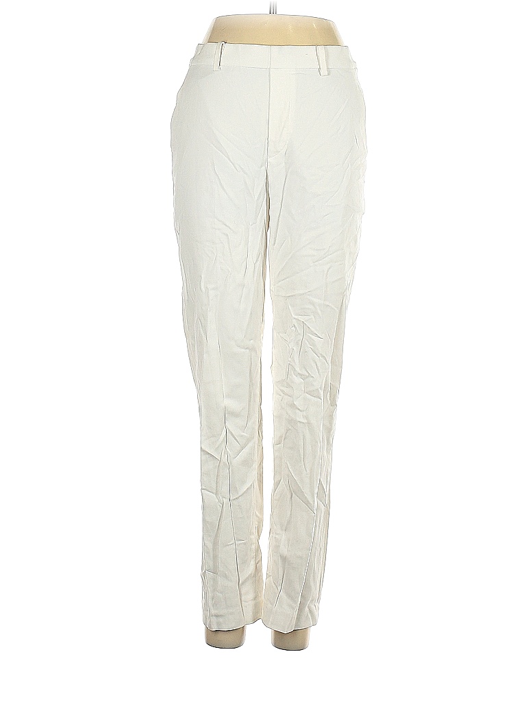 Uniqlo Solid White Ivory Dress Pants Size S 70 off thredUP