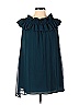 The Impeccable Pig 100% Polyester Teal Cocktail Dress Size XXS - photo 1