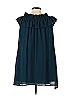The Impeccable Pig 100% Polyester Teal Cocktail Dress Size XXS - photo 2